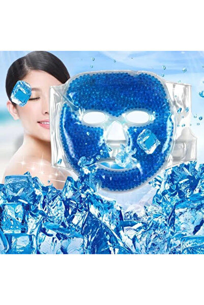 Epilons Gel Ice Pack Cooling Face Mask Headache Cushion Relaxing Cosmetic Mask