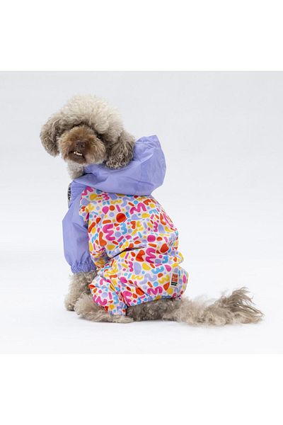 Pawstar Marsala Dog Jumpsuit Raincoat Dog Raincoat Dog Outfit Dog Dress