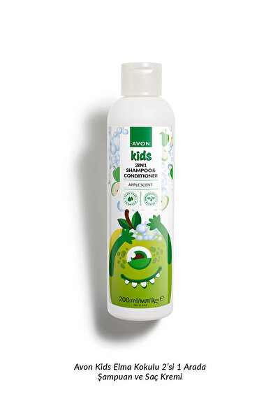 AVON Kids Kids 2 si 1 Arada Çocuk Banyo Bakım Seti ve Saç Açıcı Sprey Paketi