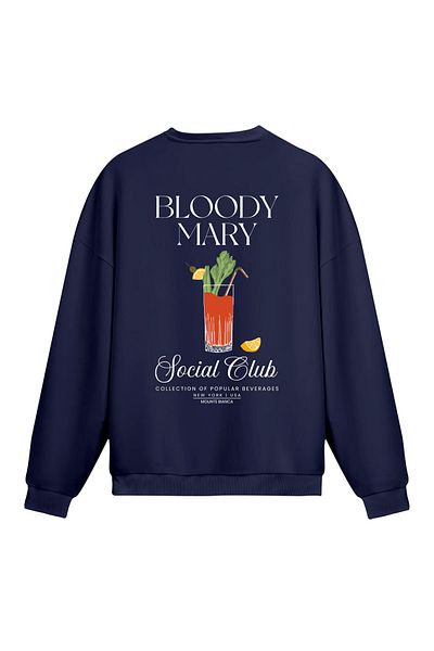Mounte Bianca Unisex Bloody Mary - Κανονικό φούτερ