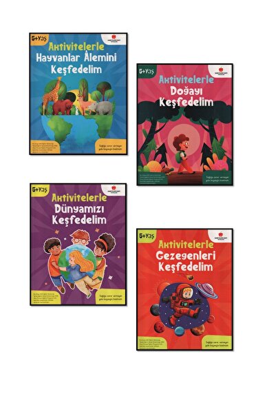 Sabri Ülker Vakfı Yayınları Let's Discover with Activities Series 4 Book Set