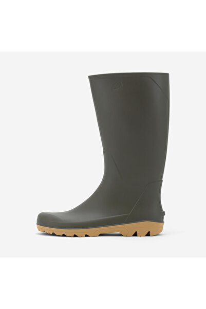 Decathlon Μακριές μπότες βροχής για ενήλικες Solognac - Πράσινες - Κυνήγι και παρατήρηση της φύσης - Land 100
