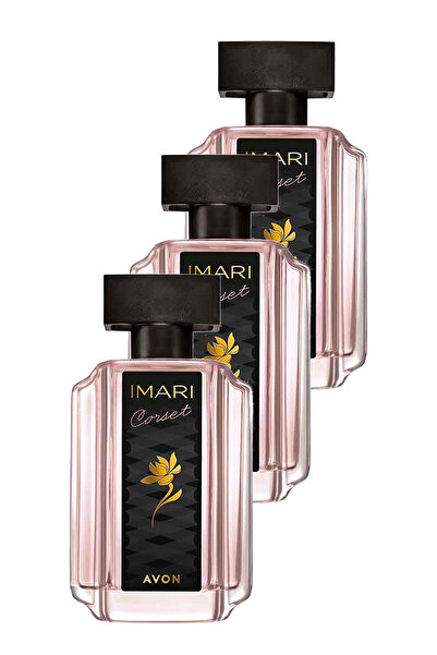 AVON Imari Corset Kadın Parfüm Edt 50 Ml. Üçlü Set