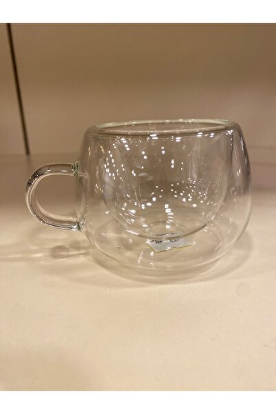PLUS HOME KUPA ÇİFT CIDARLI CAM 160 ML KÜÇÜKBOY