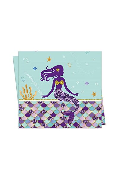 partideyince مفرش طاولة بتصميم حورية البحر Little Mermoid