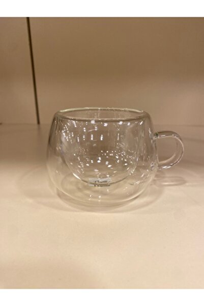 PLUS HOME KUPA ÇİFT CIDARLI CAM 160 ML KÜÇÜKBOY