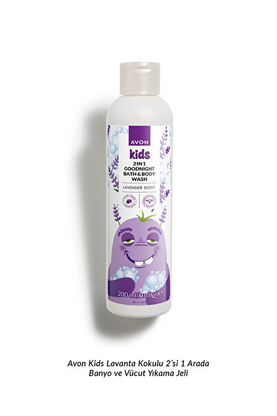 AVON Kids Kids 2 si 1 Arada Çocuk Banyo Bakım Seti ve Saç Açıcı Sprey Paketi