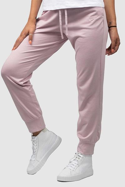 Nike Αθλητικά ρούχα Essential Standard Fit Jersy Παντελόνια Λεπτή Άνετη Εφαρμογή Ροζ Φούτερ