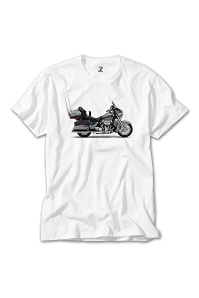 Liyada Harley Chopper Cvo White T-Shirt