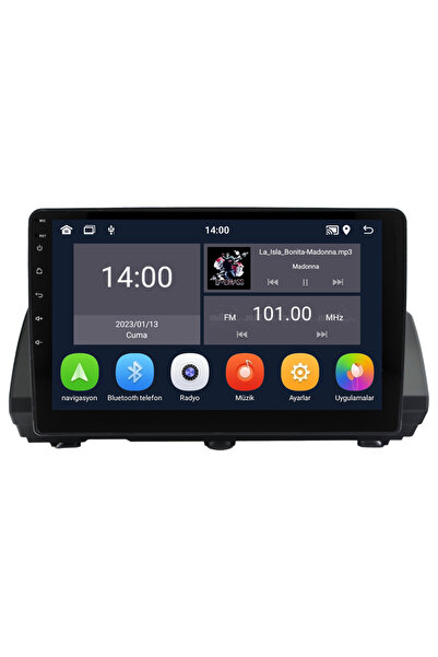 Navigold DACIA SANDERO STEPWAY-RENAULT TALIANT 2021+ MULTİMEDYA NAVİGASYON USB KAMERA CARPLAYER