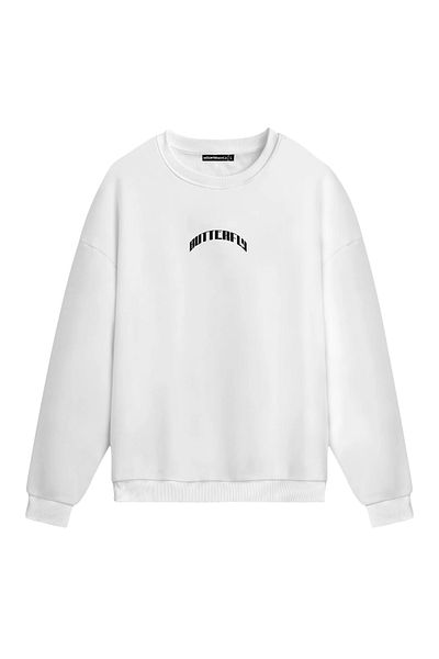 Mounte Bianca Unisex Butterfly - Κανονικό φούτερ