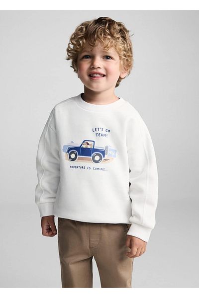 MANGO Baby Φούτερ με στάμπα πασαρέλας