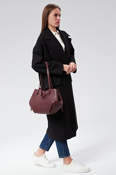 Çantacımstore Dámská kabelka Claret Red Mini Pinterest - Cyme