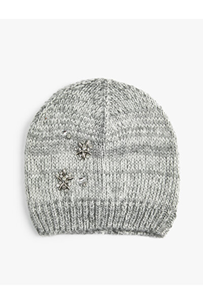 Koton Tricotaj Beanie Detaliu brodat cu margele