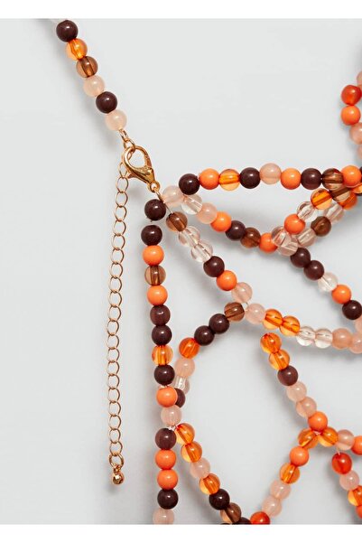 MANGO Woman Μπλούζα με χάντρες