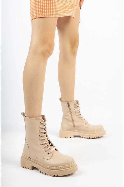 CAMOLLA Nut Cilt Kadın Bot