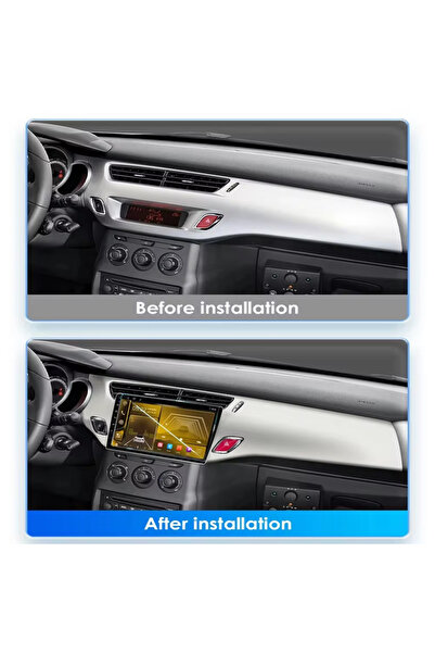 Navigold CITROEN C3 2010-2016 MULTİMEDYA NAVİGASYON USB KAMERA CARPLAYER 6 RAM