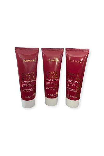 Farmasi Grace&Flora El Kremi 75 ml x 3 Adet