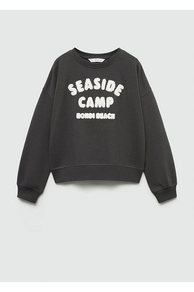 MANGO Kids Hanorac din bumbac cu model