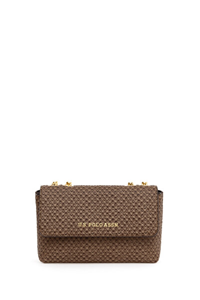 U.S. Polo Assn. Kadın Vizon Omuz Çantası 50280391-VR052
