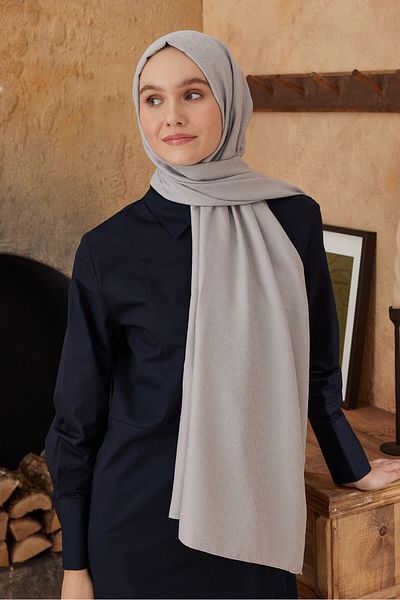Modakaşmir شال بنمط تدفق من سلسلة الجاكار الحريري