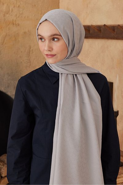 Modakaşmir شال بنمط تدفق من سلسلة الجاكار الحريري