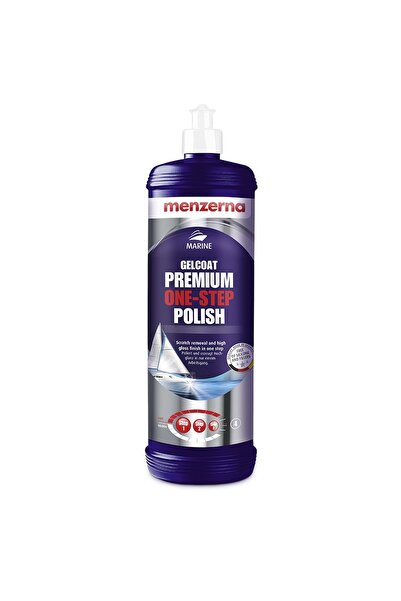 Menzerna Marin, Tekne Gelcoat Boya 3in1 Tek Adım Pasta Cila Koruma - 1 lt