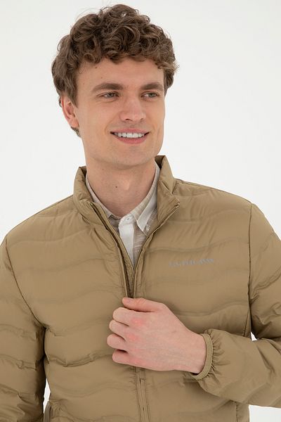 U.S. Polo Assn. Men's Khaki Coat 50280827 -Vr027