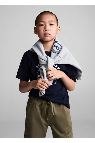 MANGO Kids Jogger cargo pants