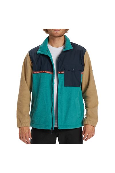 BİLLABONG Billabong Ανδρικό μπουφάν Fleece Boundary Trail Zip Blue