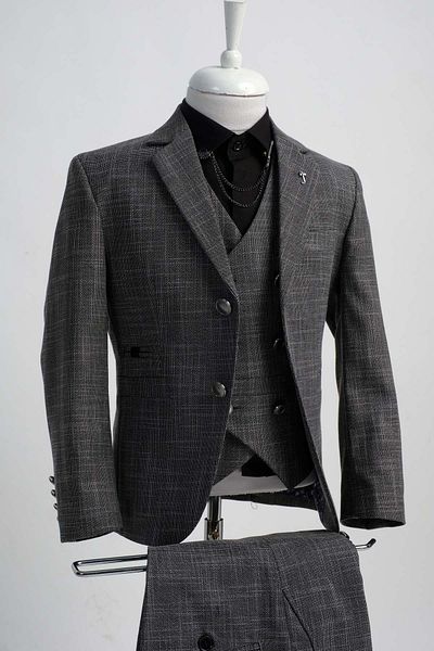 Doctor junior Slim Fit Boy's Suit Three Pieces/No Shirt_Mnvs2236