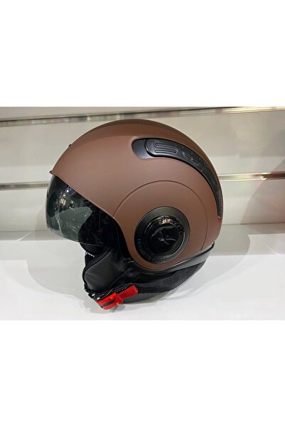 Nexx Kask Sx.10 Mat Kahverengi Çenesiz Güneş Gözlüklü