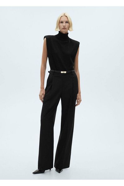 MANGO Woman Jumpsuit Lightweight and Fashionable Design