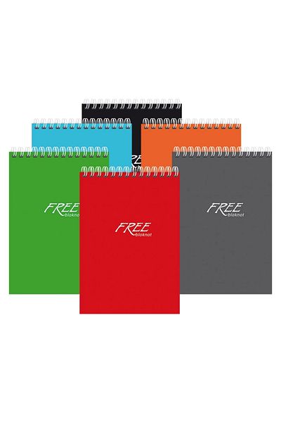 KESKİN COLOR لوحة مذكرة حلزونية A5 من Chisın Free Office - 80 YP.145105