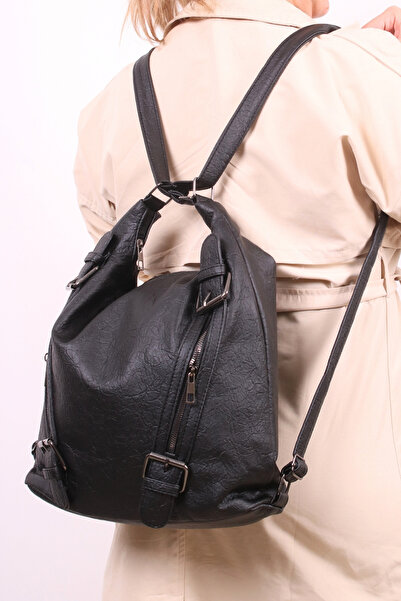 GALB LEATHER Rucsac și geantă de umăr multifuncțională din piele moale de dimensiuni mari - Design elegant și practic