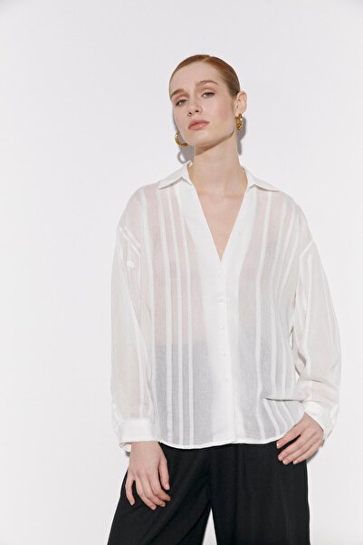 Fast Perry TRANSPARAN GÖMLEK