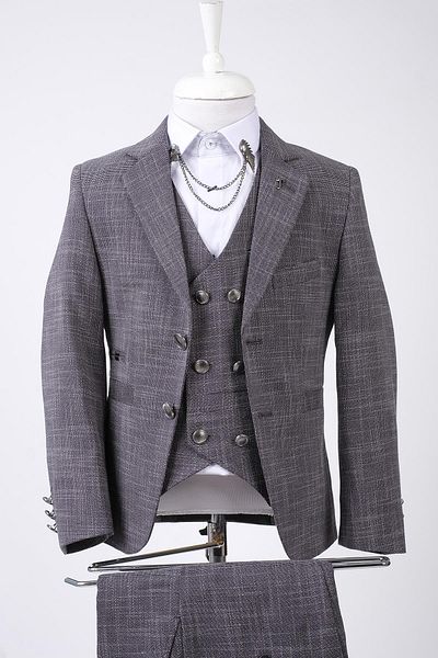 Doctor junior Slim Fit Boy's Suit Three Pieces/No Shirt_Mnvs2236