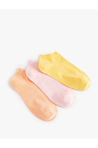 Koton Комплект от 3 ботуши Чорапи Многоцветни