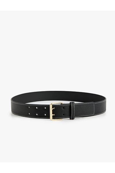 Koton Faux Leather Belt - Metal Buckle Detail