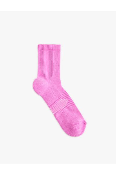 Koton Textured Basic Sports Socks