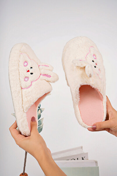 StWenn Αφράτες παντόφλες με φιγούρες ζώων Γυναικείο σύρμα σπιτιού