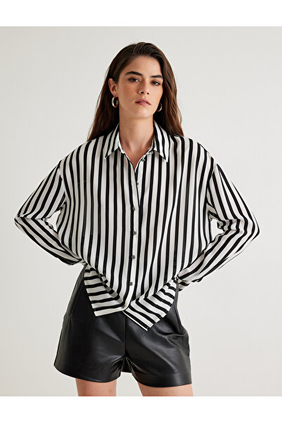 Koton Gömlek Uzun Kollu Klasik Yaka