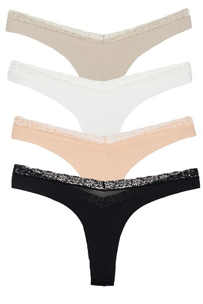 Vanilya Secret Δαντέλα μέσης Brazilian 4 Συσκευασία