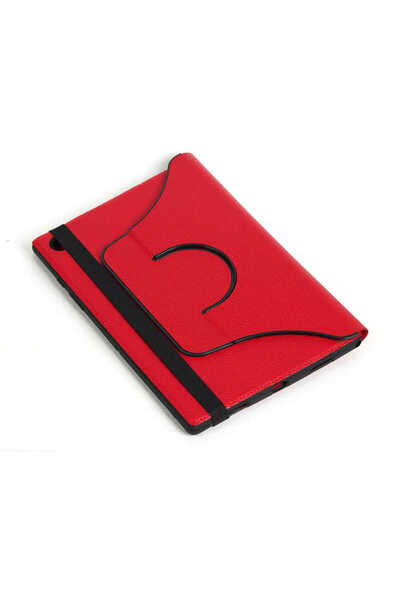 zore حافظة Zore Fest قابلة للدوران متوافقة مع Galaxy Tab A8 10.5 SM-X200 (2021) - أرجواني