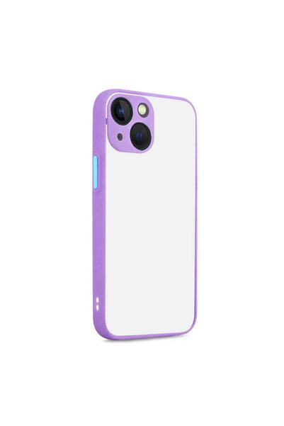tekno grup حافظة Zore Hux متوافقة مع هاتف iPhone 13 Mini - أرجواني