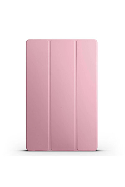 zore Galaxy Tab S8 Ultra Sm-X900 Compatible Zore Smart Cover 1-1 Case with Stand-Rose Gold
