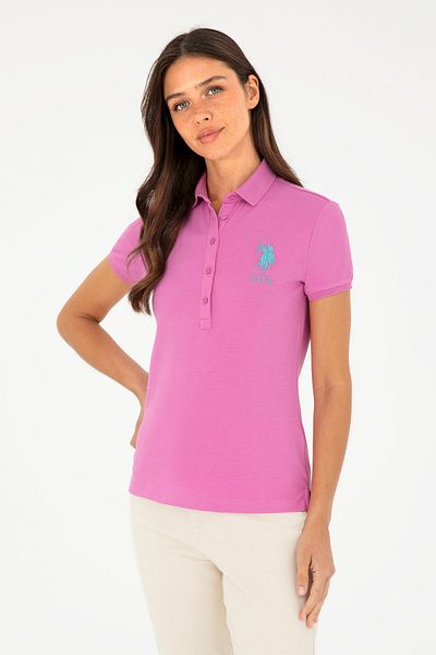 U.S. Polo Assn. Γυναικείο Violet Basic T-Shirt 50280066-VR037