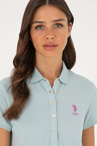 U.S. Polo Assn. Women's Aqua Green Knitted Dress 50280038 -Vr048
