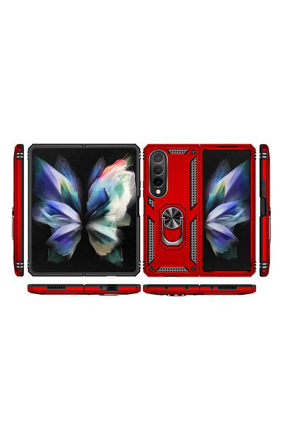 zore Galaxy Z Fold 4 Compatible Zore Vega Case-Blue