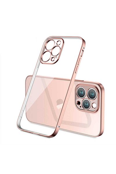 zore iPhone 13 Pro Compatible Zore Gbox Case-Gold